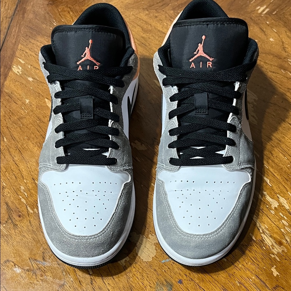 Nike Air Jordan 1 Sneakers - Gray, Black, White